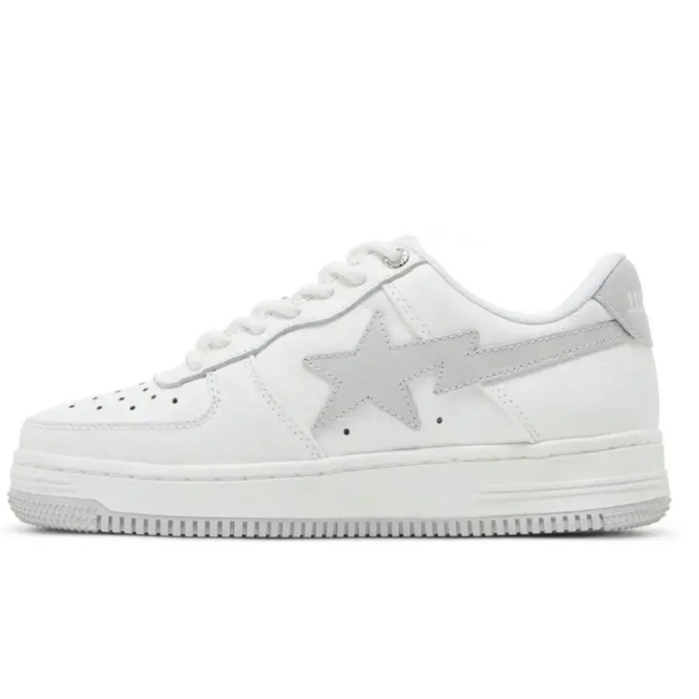 BAPE JJJJound x‎ Wmns Bapesta 'White' SHOES WHITE SIZE 8.5 NEW WITH BOX